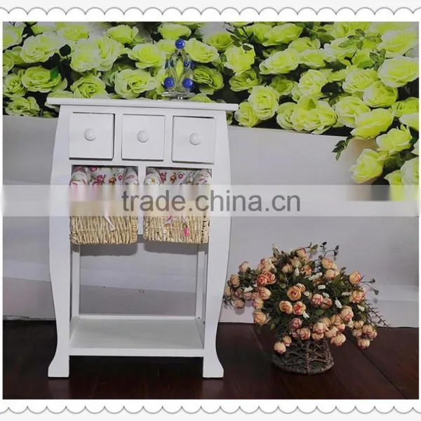 Exclusive High Quality Handmade Decorative Wooden Cabinet With Baskets Drawers photo-2