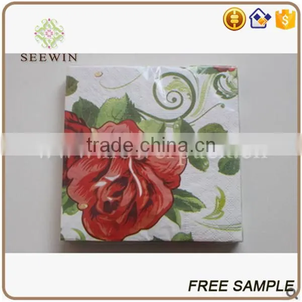 250*250 Customized Design Paper Napkin photo-3