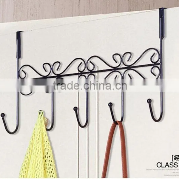 Metal Over The Door Hanging Hooks photo-2