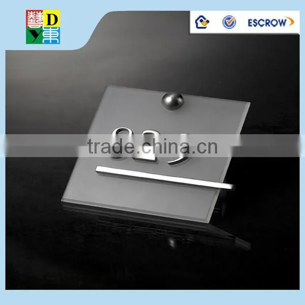 2015 Latest Design Acrylic Sign Board for Hotel Use Acrylic Toilet Sign PMMA Acrylic Sign Board With Cusome Design Low Price photo-3