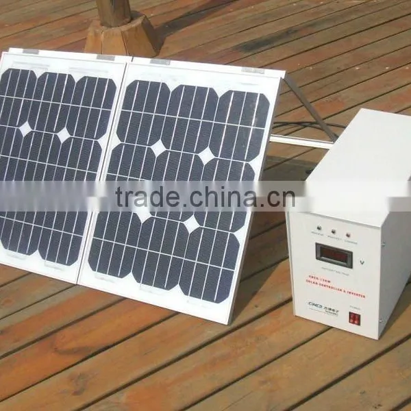 300w Low Capacity Portable Solar Power System for Small Homes photo-6
