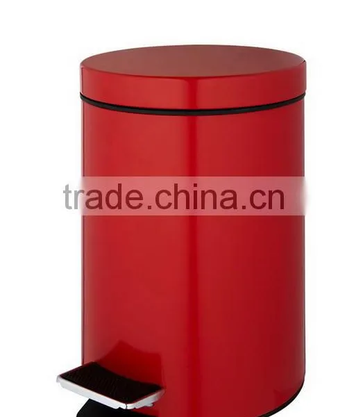 12L Large Red Pedal Trash For Kitchen photo-2