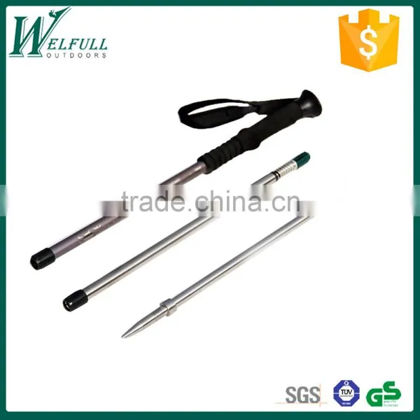 Titanium Walking Stick, Walk Cane, Trekking Poles SZ15527