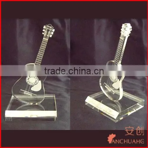 Transparent Guitar Acrylic Craft-craft Acrylic Gift