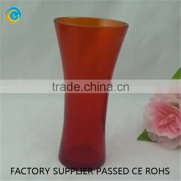 Dark Color Round Antique Glass Vases Home Decorate photo-6
