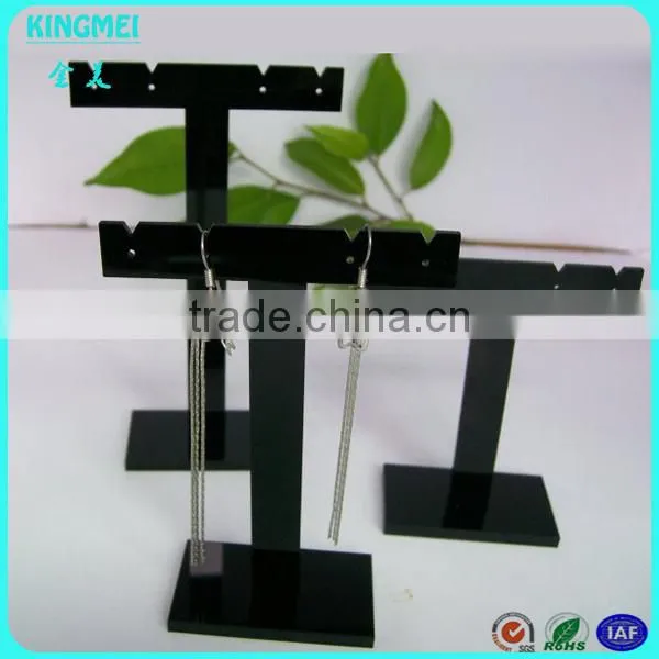 Fashion Design Elegant Counter Top White Perspex Jewelry Display Stand for Necklace Acrylic Bracelet Display Cube photo-6