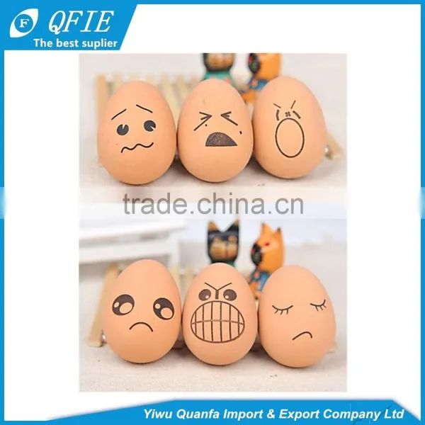 Wholesale Funny 60 Grams Lifelike Soft Rubber Emotional Face Egg Stress Ball Toy for Pets photo-2