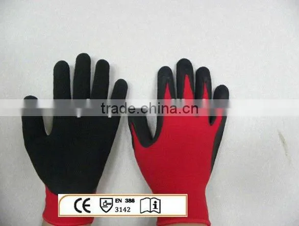 Sunnyhope Plain Top Gloves Nitrile Coated Dipped Fully Gloves photo-5