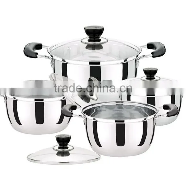 Promotion 6pcs 8pcs 10pcs Set Stainless Steel Cookware photo-6