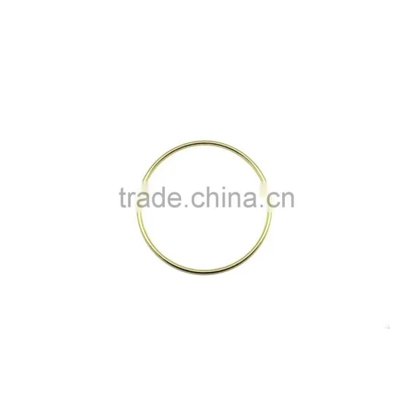 Butt Welded Steel Wire Rings ID 2.5 Inch, High Quality Bright Color Metal O Ring for Handbag Round Ring photo-2