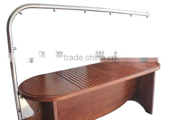 Wet Bed Water Massage Bed for Body Slimming ,wooden and Stainless Steel Luxury Multifunctional Massage Salt Bath Spa Water Bed photo-2