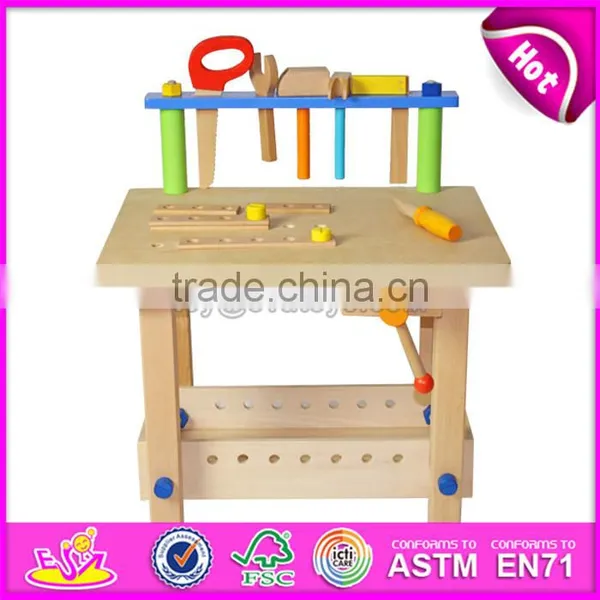 Best Educational Assemble Tools Wooden Toy Tool Bench for Children W03D043 photo-6