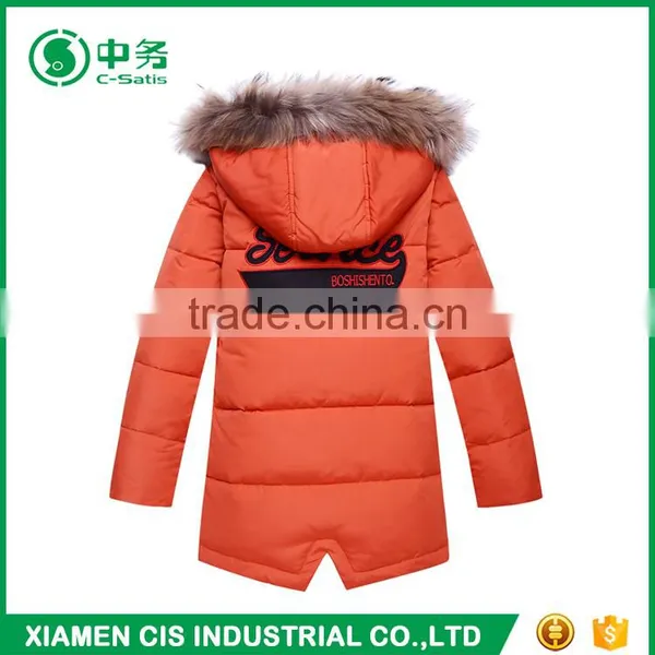Custom High Quality Child Winter Coat Boy Coat Kid Coat photo-3
