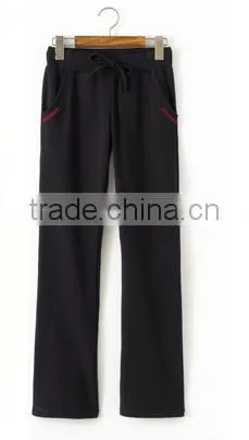 China Oem Cheaper Customized Ladies Comfort Yoga Pants Good Quality Pants photo-3