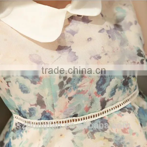 2015 Women Summer Dress Print New Fashion Casual Dresses Sleeveless Short Printed Party Girls Vestidos Femininos Hot Sale photo-4