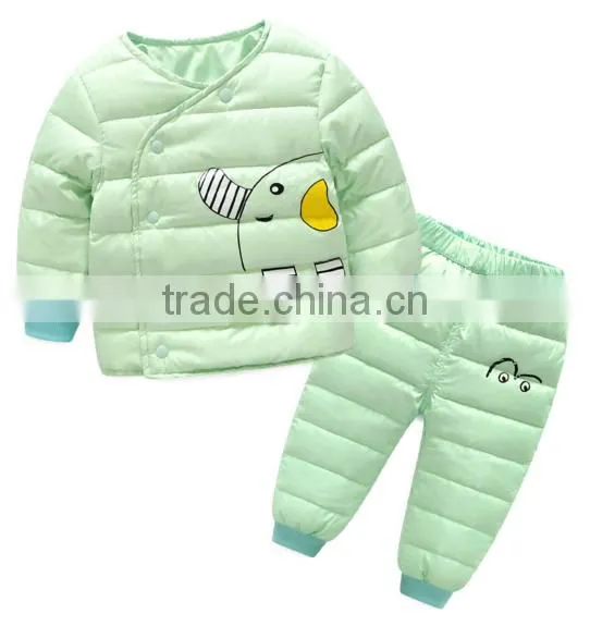 Hot Sale Custom High Quality Latest Baby Boys and Girls Winter Clothing Sets photo-2