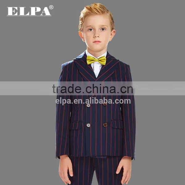 ELPA Kids Casual Suits Three Pieces Vertical Stripped Party Suits for Boys photo-2