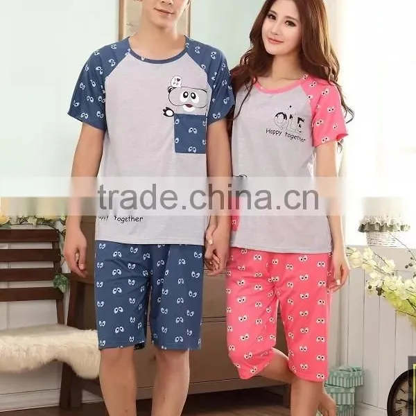 2015 Wholesale New Design Couple Pajamas photo-3