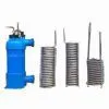 Heat Exchanger Condensers With PVC Shell Titanium Coil