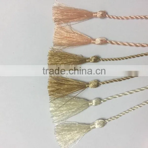 Contemporary Hot Sale Silk Mini Tassel for Garment Decoration