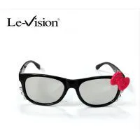 Circular Passive Polarized 3D Glasses for Kids With Small Size Made in China