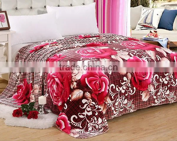 Printed Extra Big Portable Coral Fleece Blanket photo-3