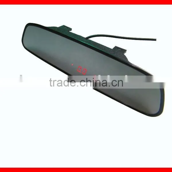 Wireless Super Slim Rear View Mirror LED Display Parking Sensor With 4 Sensors-WRD-027C4 photo-2