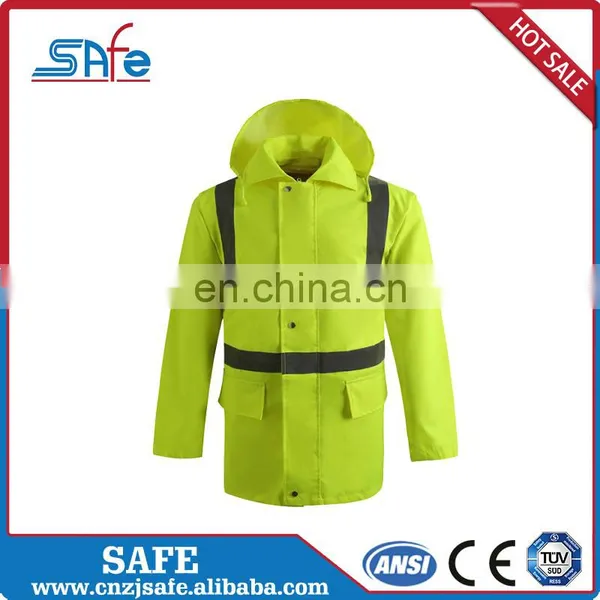 Warm Reflective Raincoat for Running
