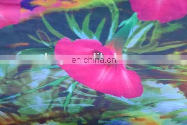 Shaoxing Winfar New Design Knit DTY 4 Way Stretch Custom Digital Textile Printed Fabric photo-2