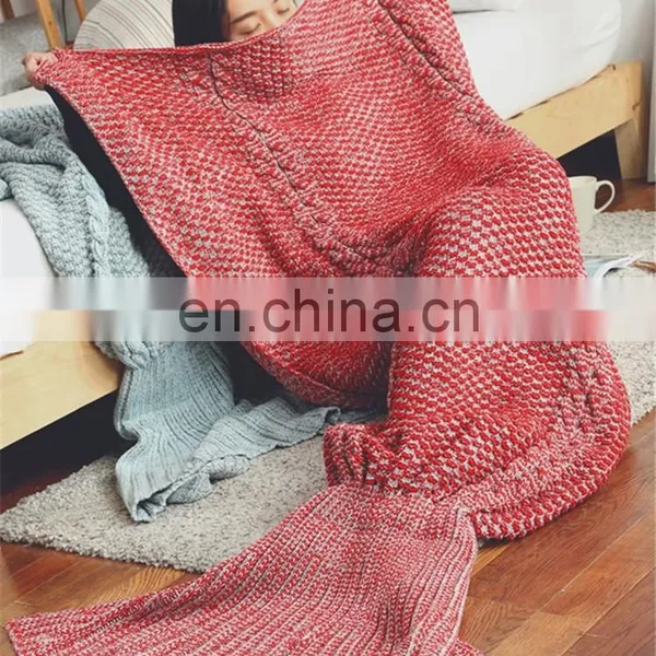 Wool Sofa Warm Mermaid Tail Promotional Fitting Gifts photo-3