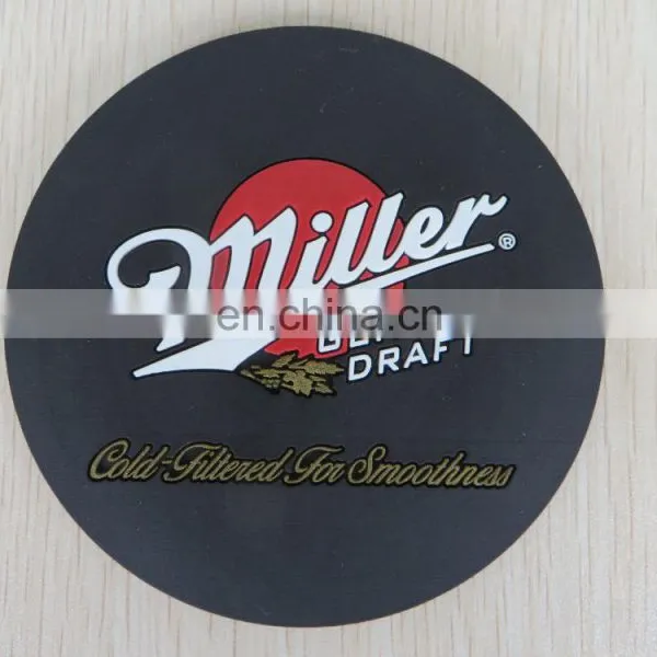 Cheap Soft Pvc Beer Coaster With Logo photo-2