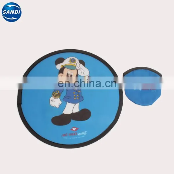 Promotional Custom Polyester/ Nylon Foldable Frisbee photo-5