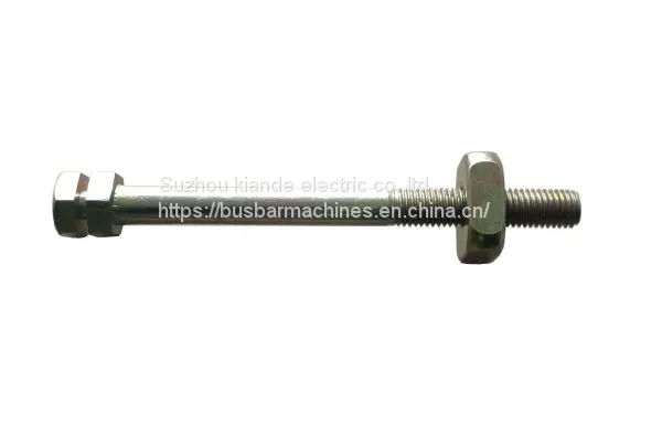 Carbon Steel Double Headed Bolt M12*115 For Busbar Joint Connection