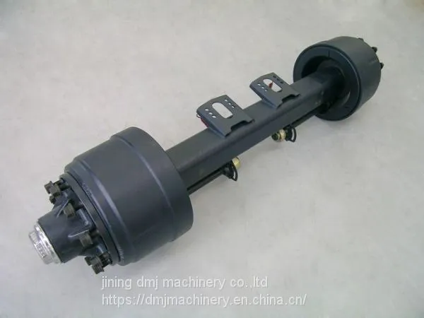 American Type Drum Semi Trailer Bogie Axle Manufacturer photo-2