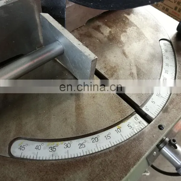 350mm Double Head Single Head PVC Window Profile Cutting Machine photo-6