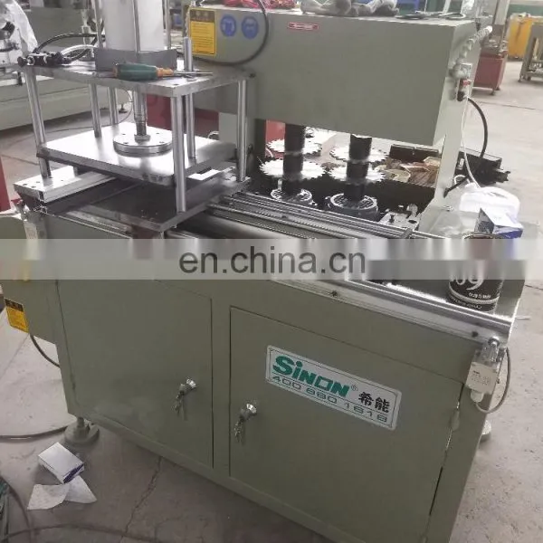 Small UPVC Aluminum Window Door End Milling Cutting Machine photo-6