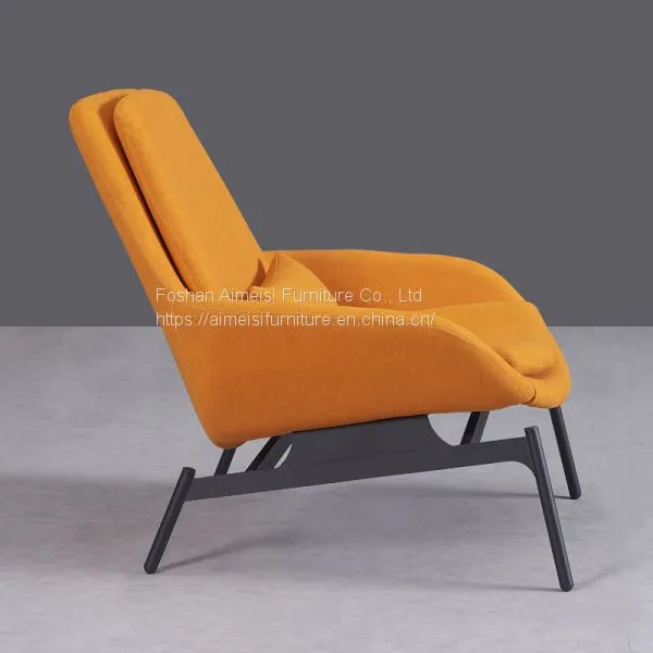 Modern Classic Outdoor Armchair Living Room Fabric Lounge Chair photo-2