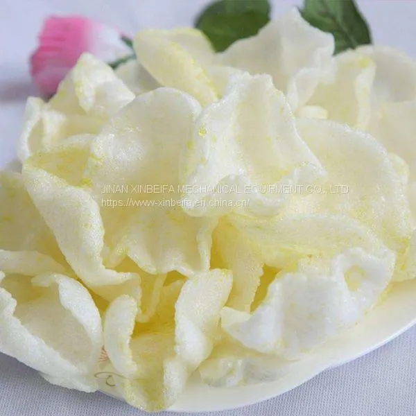 XBF High Temperature Prawn Cracker Fryer Continuous Conveyor Frying Machine photo-4