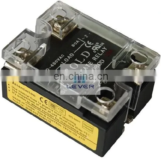 GOLD Solid State Relay SAM40120D 120A Industrial Grade Single Phase DC Controlled AC SSR photo-6