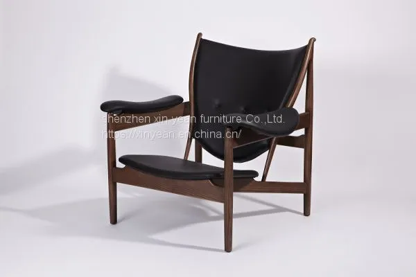 Waxy Leather Replica Reproduction House of Finn Juhl Chieftain Chair photo-2