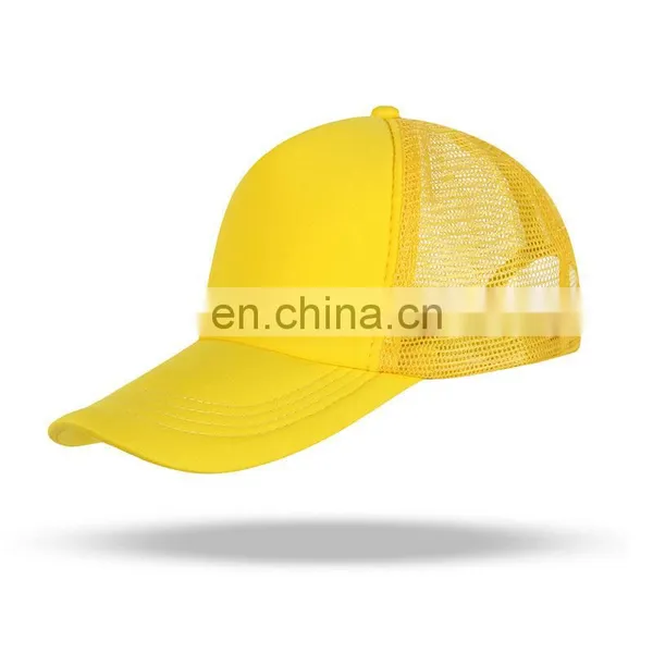 Promational Foam Blank Truck Cap Custom 6 Panel Trucker Mesh Embroidery Patch Trucker Hat Cap photo-5
