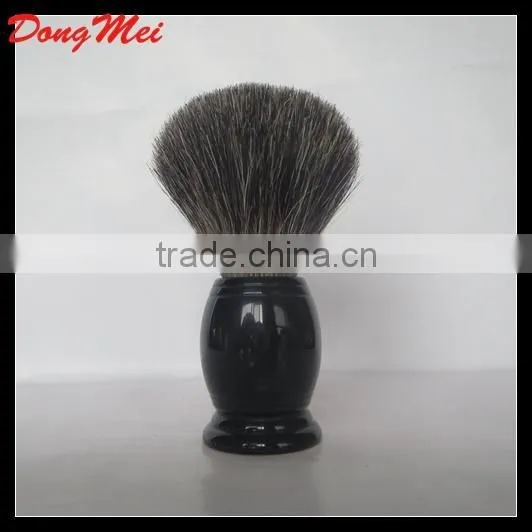 Wholesale Black Badger Hair Shaving Brush,Cheap Shaving Brush With Resin Handles photo-3