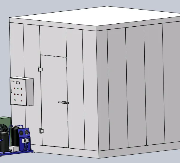 Vacuum Foaming Walk-in Cold Room Supply for Food photo-4