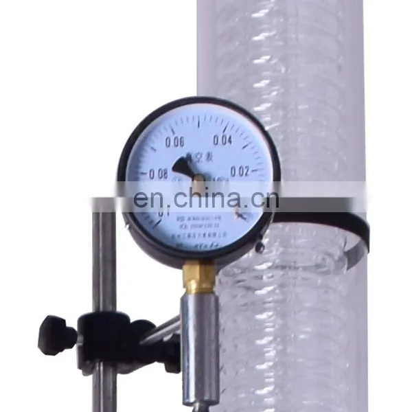 Pharmaceutical Vacuum Reaction Double Layer Jactked Glass Reactor photo-5