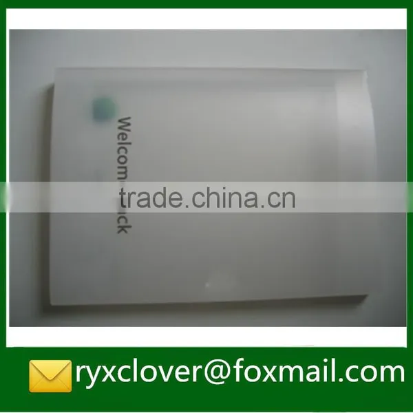 PP Office Stationery Clear Plastic Document Box photo-3