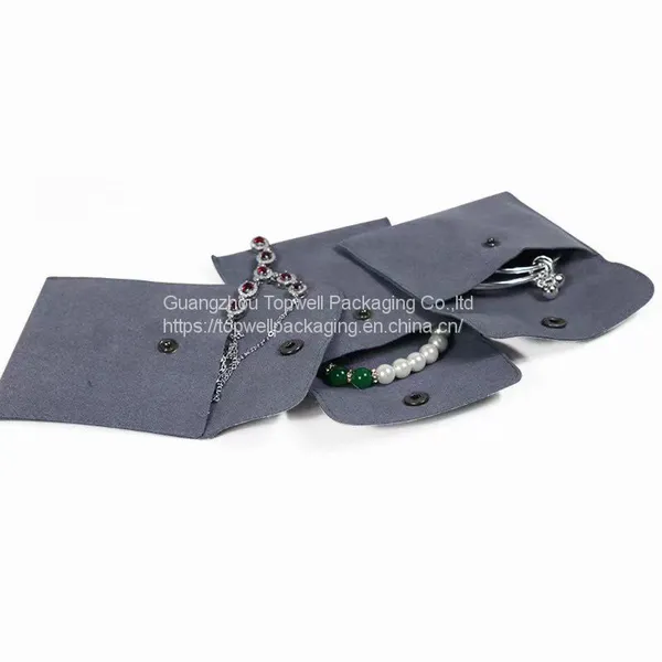 Personalized 100pcs Jewelry Velvet Pouches Bags For Earings Rings Neckalce Jewelry Packaging photo-3