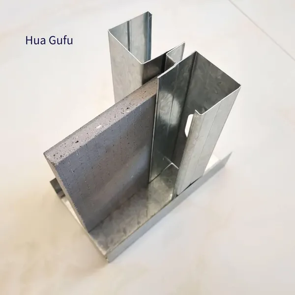 High-sound-insulation and Vibration-damping Keel for Ktv Walls, Vibration-damping and Sound-insulating Keel for Hotel Internal Partitions, Double-cavity Silent Light Steel Keel photo-5