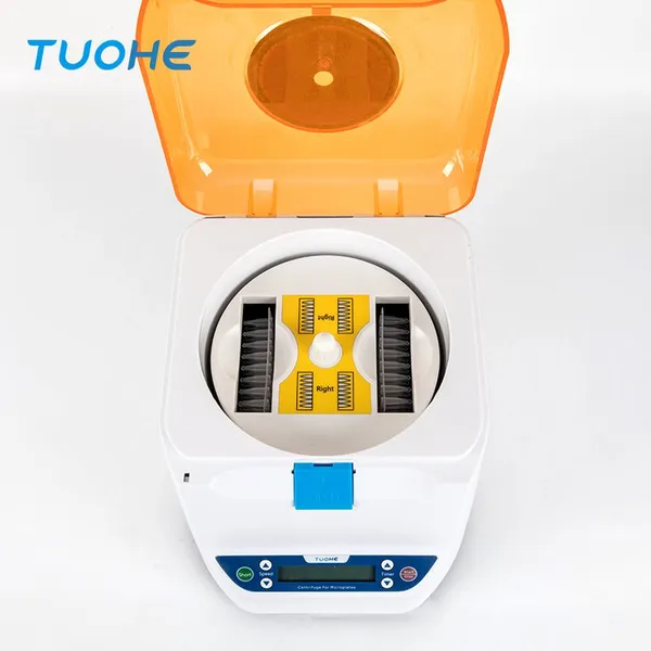 Tuohe Microplate Centrifuge MP-2500, Vertical Microplate Shaker, 2200~2800Rpm, Horizontal Laboratory Centrifugal Separation Equipment photo-3