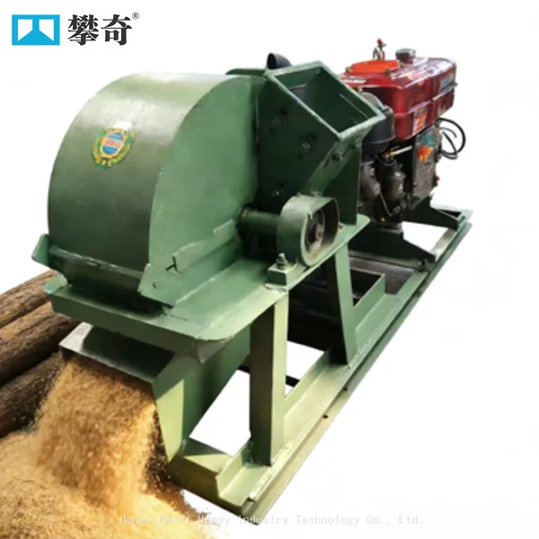 Wood Chiping Machine Wood Crusher for Branches Wheeled Wood Crusher
