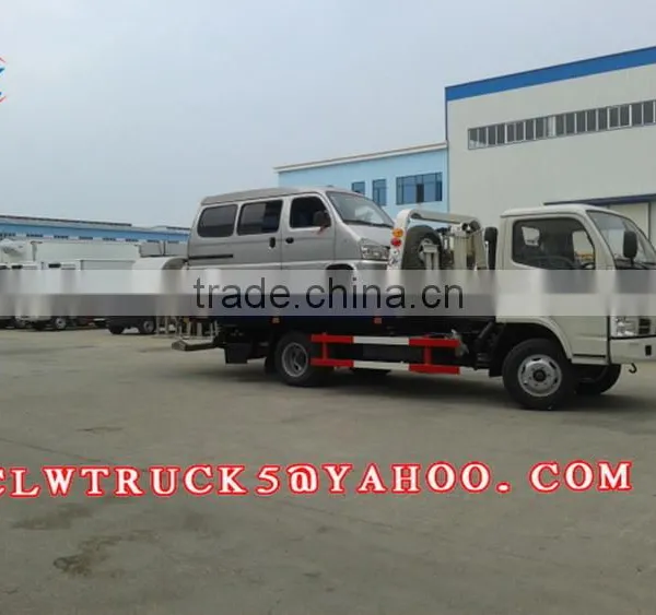 Factory Price 4-5t China Tow Truck Sale in India,Dongfeng Small 4X2 Tow Truck for Sale photo-3